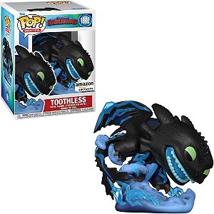 Boneco Funko Pop! Premium Como Treinar Seu Dragão (Selo Amazon) - Banguela Alfa #1872 - Pronta Entrega