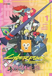 Cyberpunk: Edgerunners Madness (Capa Variante) - Vol. 01 - Panini - Lacrado - Novo