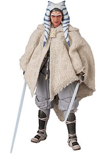 Ahsoka - Star Wars - Ahsoka Tano - Mafex (No.315) - White Costume Ver. (Medicom Toy) - PRÉ-VENDA