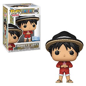Boneco Funko Pop! One Piece Exclusive - Monkey D. Luffy #2052 - Pronta Entrega
