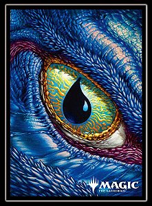 Official Card Sleeve Magic - Tarkir: Dragonstorm - Island - Pronta Entrega