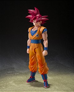 Dragon Ball Super - Son Goku SSJ God - S.H.Figuarts - God Aura (Bandai Spirits) - RESERVA