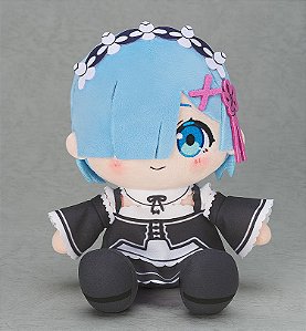 Pelúcia - Re:Zero - Rem - 17cm (Good Smile Company) - Pronta Entrega
