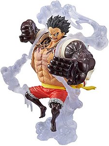 One Piece - Monkey D. Luffy - King of Artist - Gear Fourth, The Bound Man (Banpresto) - SEMI-NOVO