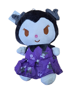 Pelúcia - Sanrio - Kuromi - 20cm - Pronta Entrega