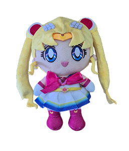 Pelúcia - Bishoujo Senshi Sailor Moon - Super Sailor Moon 18cm - Pronta Entrega