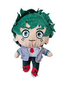Pelúcia - My Hero Academia - Izuku Midoriya 20cm - Pronta Entrega