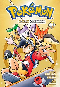 Pokémon Gold And Silver - Vol. 01 - Panini - Lacrado - Novo