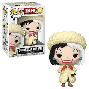 Boneco Funko Pop! Disney 101 Dalmatas - Cruella De Vil - PRONTA ENTREGA