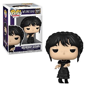 Boneco Funko Pop! Netflix Wandinha - Wednesday Addams #1577 - PRONTA ENTREGA