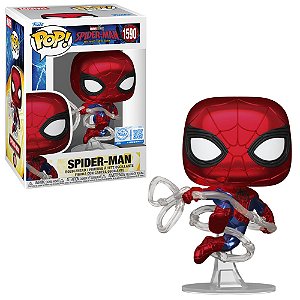 Boneco Funko Pop!  Marvel - Homem-Aranha (Metalico) #1590 - PRONTA ENTREGA