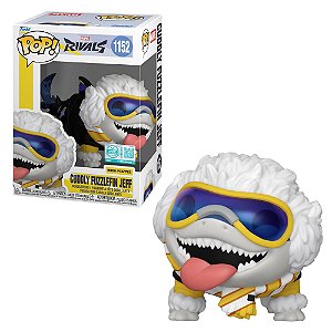 Boneco Funko Pop! Ed Lim. Marvel Rivals - Jeff Cuddly Fuzzlefin - PRONTA ENTREGA