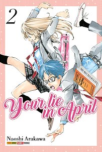 Your Lie In April - Vol.02 - Panini - Lacrado - Novo