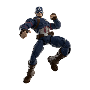 Marvel Infinity Saga Champion Class Captain America Model Kits - Blokees - PRONTA ENTREGA