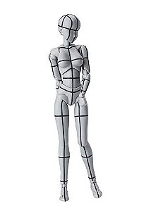 S.H.Figuarts - Body-chan - Wire Frame, Gray Color Ver. (Bandai Spirits) - Pronta Entrega