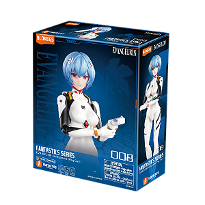 Evangelion Fantastics Series - Rei Ayanami - Blokees - PRONTA ENTREGA