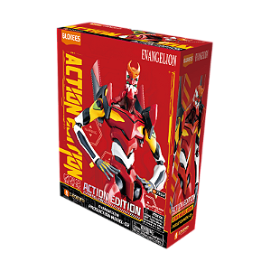 Evangelion Production Model-02 Action Edition - Blokees - PRONTA ENTREGA