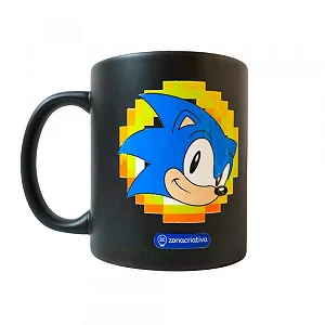 Caneca Magic 350ml Sonic - Zonacriativa - Pronta Entrega