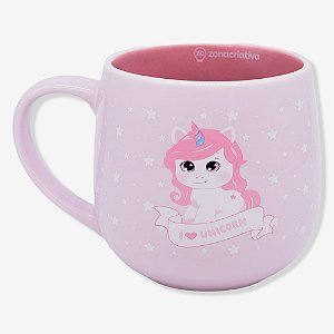 Caneca Maggie Unicórnio – 400ml - Zonacriativa - Pronta Entrega