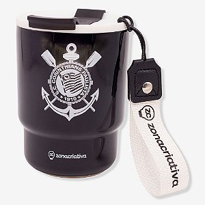 Copo Térmico To Go Corinthians - 400ml - Zonacriativa - Pronta Entrega