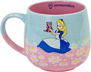 Caneca Maggie 400ML Alice - Zonacriativa - Pronta Entrega