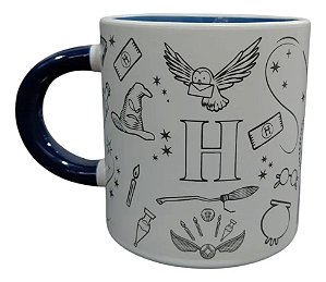 Caneca Grafite 500ml Harry Potter - Zonacriativa - Pronta Entrega