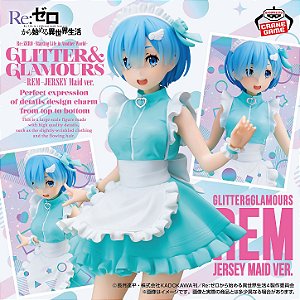 Re:Zero kara Hajimeru Isekai Seikatsu - Rem - Glitter & Glamours - Jersey Maid Ver. (Bandai Spirits) - RESERVA