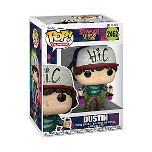 Boneco Funko Pop! Stranger Things: Historias De 85 - Dustin #2462 - PRONTA ENTREGA