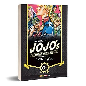 Jojo's Bizarre Adventure Parte 5: Golden Wind - Vol. 01 - Panini - Lacrado - Novo