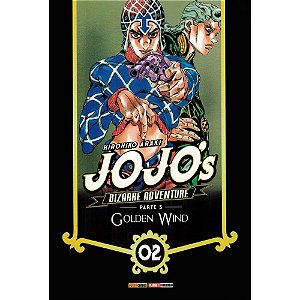 Jojo's Bizarre Adventure Parte 5: Golden Wind - Vol. 02 - Panini - Lacrado - Novo