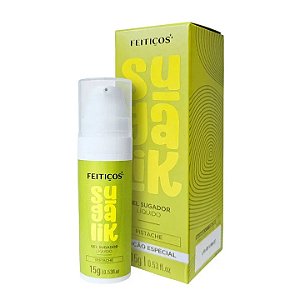 SUGALIK SUGADOR LÍQUIDO COMESTÍVEL COM EXTRATO DE JAMBU 15G FEITIÇOS AROMÁTIC