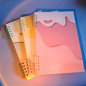 Caderno Doce Inspiração A5 Pautado Tons Candy - 60 folhas (1 unidade)