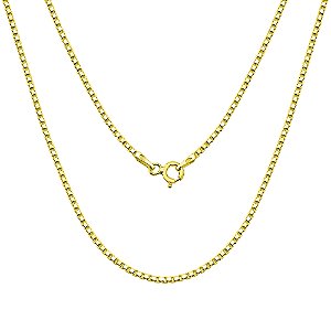 Corrente de ouro 18k Grossa Veneziana 60cm e 1,3mm