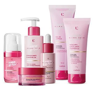 Linha Niina Skin Rotina Completa de Cuidados