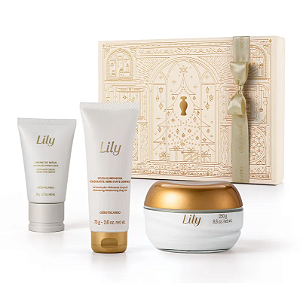 Kit Presente Natal Lily Acetinados (3 itens)
