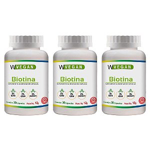 Biotina 30 capsulas WVegan
