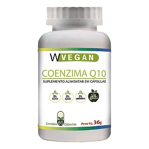 Coenzima Q10 200mg 60 cáspulas - Wvegan