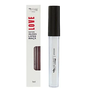 GLOSS LABIAL COM GLITTER MAÇÃ MAX LOVE