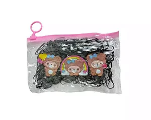 BOLSINHA DE LIGAS DE CABELO - PRETA