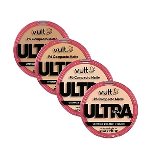 PÓ COMPACTO MATTE ULTRAFINO VULT