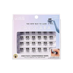 CÍLIOS POSTIÇOS INDIVIDUAIS FALSCARA KISS NY - LENGTHENING WISPS