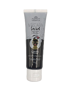 MÁSCARA FACIAL PEEL OFF CARVÃO ATIVADO PHALLEBEAUTY - 50G
