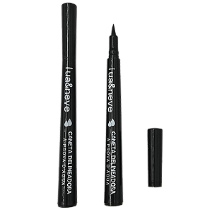 CANETA DELINEADORA PRETA LUA E NEVE LN02177