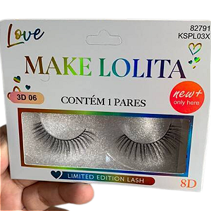 CÍLIOS POSTIÇOS MAKE LOLITA ML1201