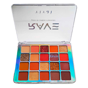 PALETA DE SOMBRAS E ILUMINADOR RAVE VIVAI