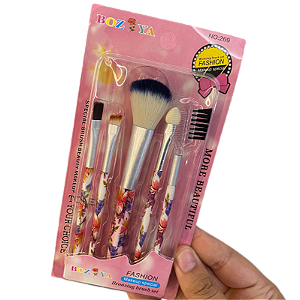 KIT 5 MINI PINCÉIS ESTAMPADOS BOZYA