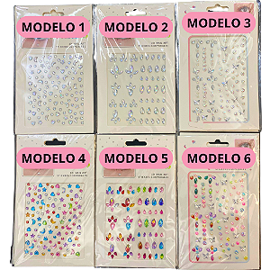 CARTELA DE ADESIVOS PARA MAKE