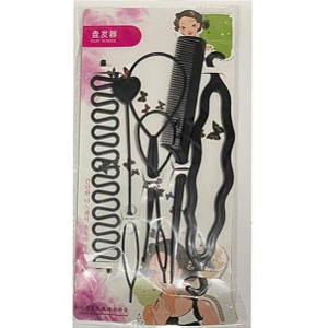 KIT C/ 6 ACESSÓRIOS DE CABELO