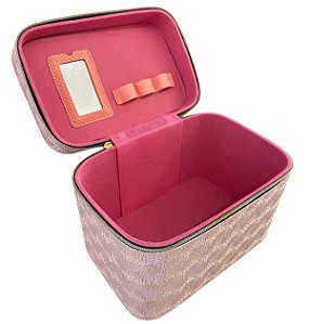 MALETA ESTOFADA GRANDE ROSA