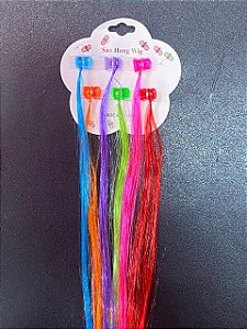 PRESILHAS COM MECHAS COLORIDAS